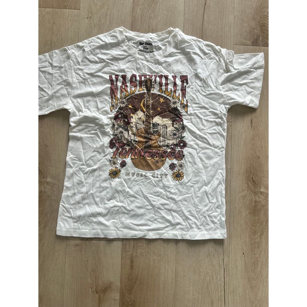 Nashville Tennessee Music City Graphic Tee Size S NWOT